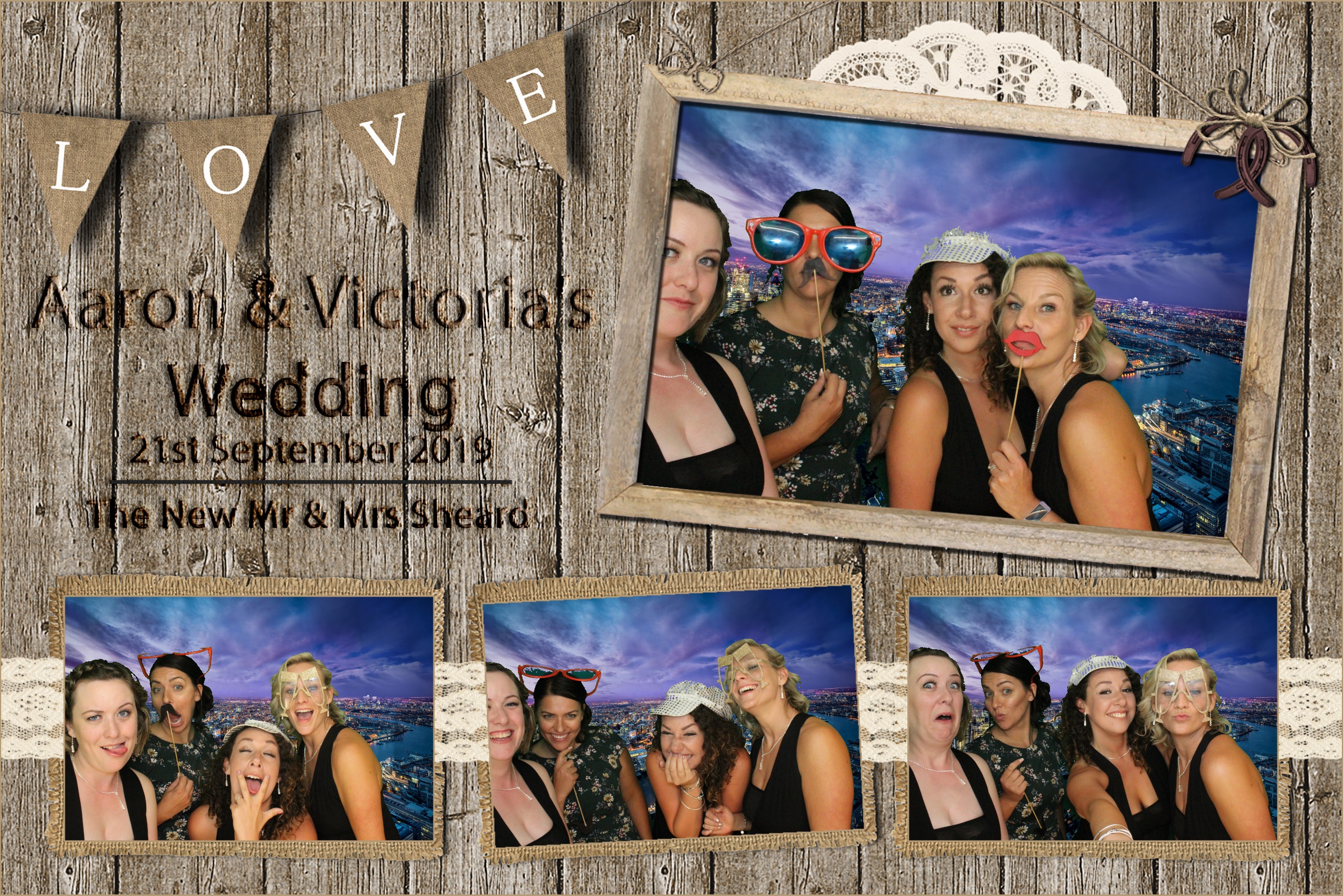 Aaron & Victoria's Wedding  | View more photos from the event at images.mobile-photo-booth.com/u/MobilePhotoBoothUK/Aaron-Victorias-Wedding
